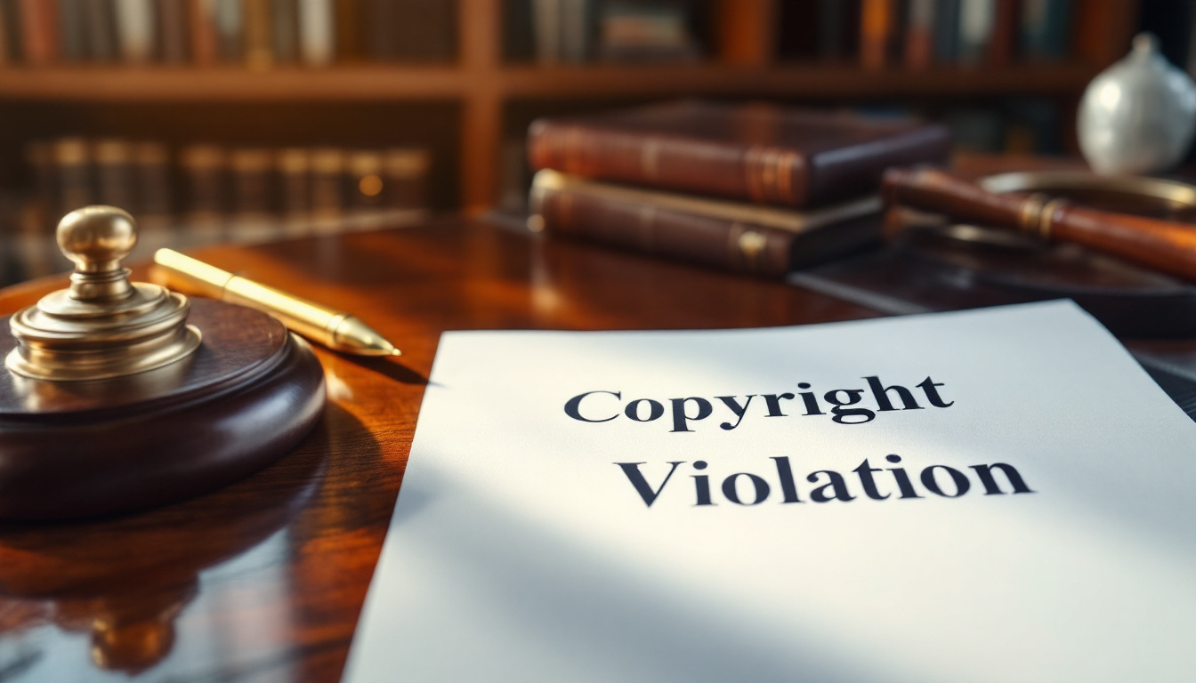 Droit d'auteur : que faire en cas de violation de vos droits
