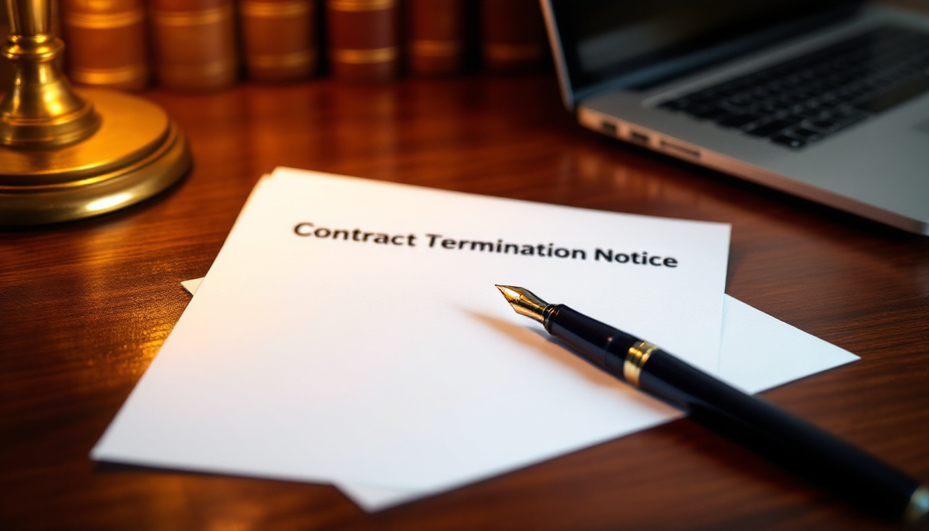 Les conséquences d'une résiliation de contrat non respectée